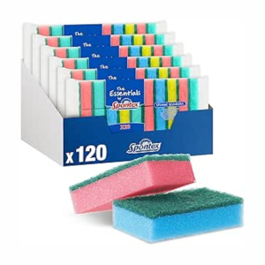Spontex The Essentials Washing Up Sponge Scourers