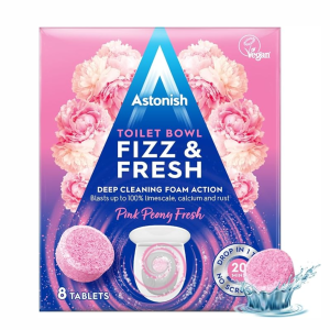 Astonish Toilet Cleaning Foam Action Tabs