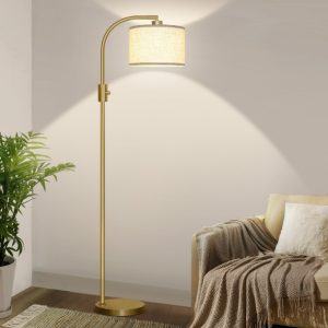 Dimmable Gold Floor Lamp