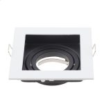 recessed lighting light BW Single black white fitting