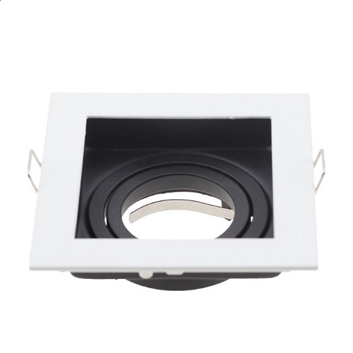 recessed lighting light BW Single black white fitting