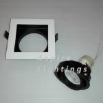 recessed lighting light BW Single removable GU10 holder