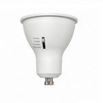 gu10 3 tone LED spotlight bulb with side switch