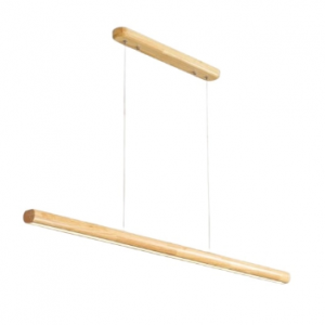 Pendant Light Linear Wood – Pinewood