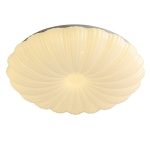 ceiling mount light petal LED round frosted white