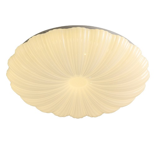 ceiling mount light petal LED round frosted white