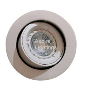 Round Downlight LED GU10 Light Bulb – White