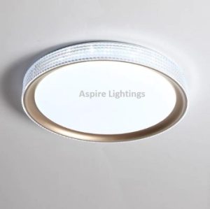LED Ceiling Light Sparkle Round Gold