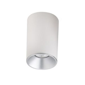 LED GU10 Ceiling Spotlight White Silver