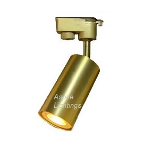 Gold GU10 track light for Singapore homes