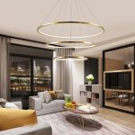 ufo pendant light for modern living room in Singapore