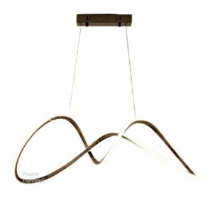 Pendant Light Pearl Black Chrome – Bliss