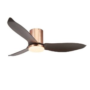 AeroAir AA335 Ceiling Fan Rose Gold Hugger Frappe Blade