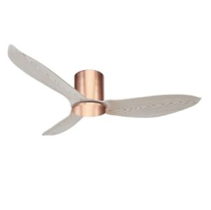 AeroAir AA335 Ceiling Fan Rose Gold Hugger Latte Blade