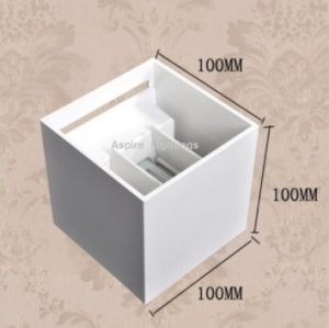 LED Wall Light Square White