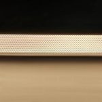 Modern black linear pendant light anti-glare diffuser