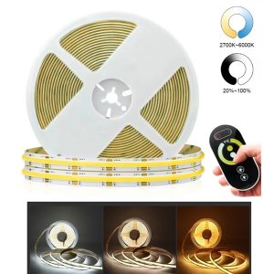 LED Strip COB tri tone 24V with remote dimming