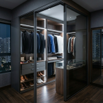 COB LED strip lights for wardrobe cabinet lighting in 6000K daylight