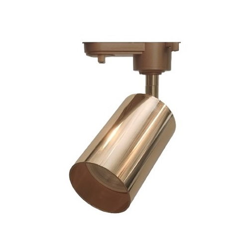 Rose Gold Modern Track Light GU10 Modern track light in rose gold GU10 fitting