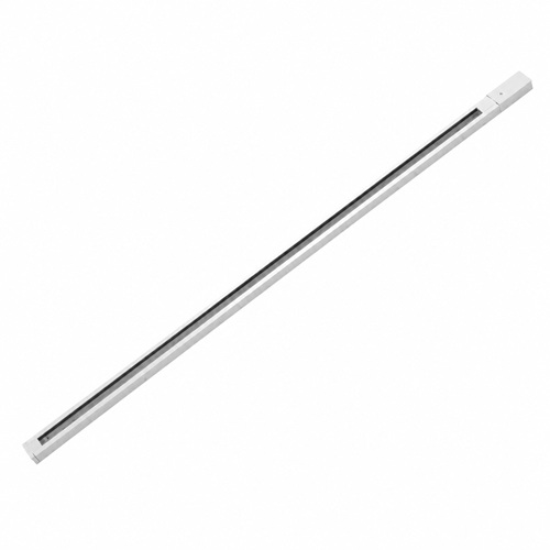 White Aluminum Track Light Rail Premium white aluminum profile for track and rail lighting setups.