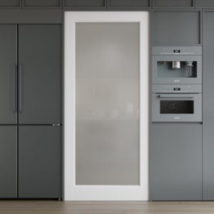 Prebuilt Interior Frosted Glass
