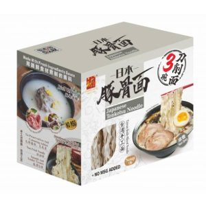 JAPANESE TONKOTSU NOODLE (KNIFE SLICED NOODLE) 日本豚骨面 (DA004)