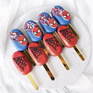 Spiderman Cakesicles