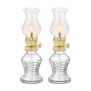 Glass Oil Lamp