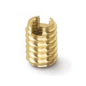 Amtec Quicksert Plus Brass Insert M4 x 8mm, Pack of 100, 1430 004 0008