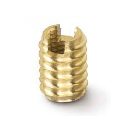 Amtec Quicksert Brass Insert M3 x 6mm, Pack of 100, 1434 503 0006