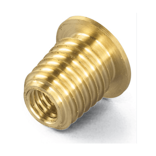 Amtec Quicksert Plus with Flange Brass Insert M4 x 8mm, Pack of 100, 1431 004 0104