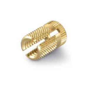 Amtec Spredsert 2 Brass Insert M3 x 5mm, Pack of 100, 0837 103 0005