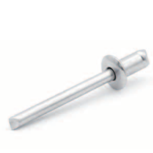 RIVQUICK® Blind Rivet 3mm (For 0.5mm to 3mm), Flat Head, Steel Body with Steel Mandrel, Pack of 100, 220 321 30060