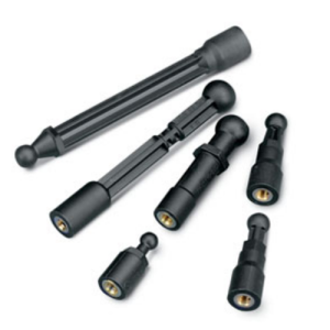 SNAPLOC® Ball Stud 8mm Diameter with M6 Internal Thread, Metal/Plastic, 4029 005 0601