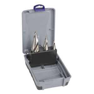 Bordo M2-HSS Hex Shank Cone Drill Set, 2605-S1