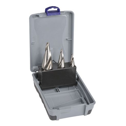 Bordo M2-HSS Hex Shank Cone Drill Set, 2605-S1