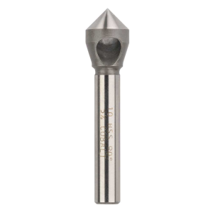 Bordo 10mm 90 Degree HSS Co5 Bright Cross Hole Countersink, 3840-10
