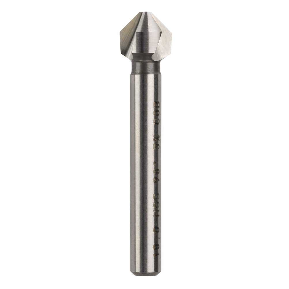 Bordo 10mm 90 Degree HSS Co5 Triple Flute Countersink, 3843-10