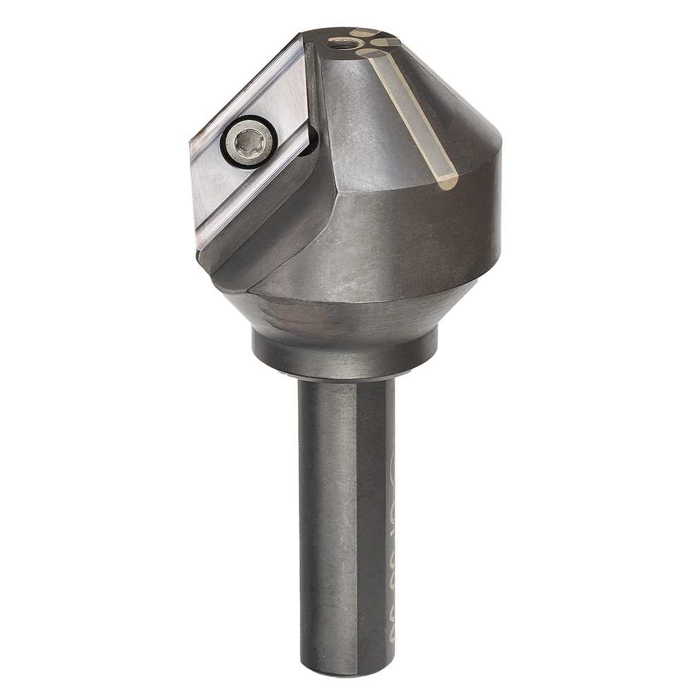 Bordo Carbide Countersink Single Flute Indexable 4-10mm, 6542-10