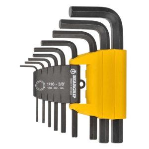 Beargrip Hex Key Swing Set 9 piece 1/16"-3/8", BG-1246