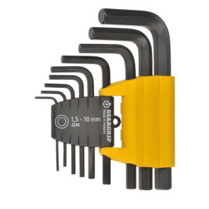 Beargrip Hex Key Swing Set 9 piece 1.5mm-10mm, BG-2246