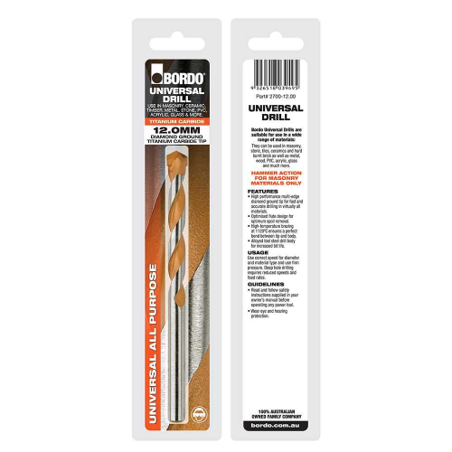 Bordo 3mm Universal Drill, 2700-3.00 - Image 2