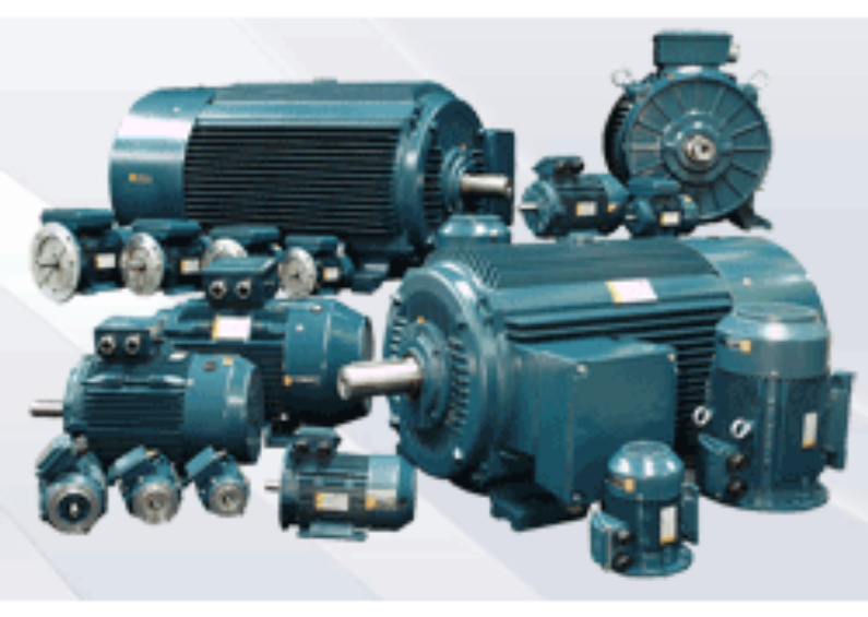 AC Motors Mixed Config and Sizes